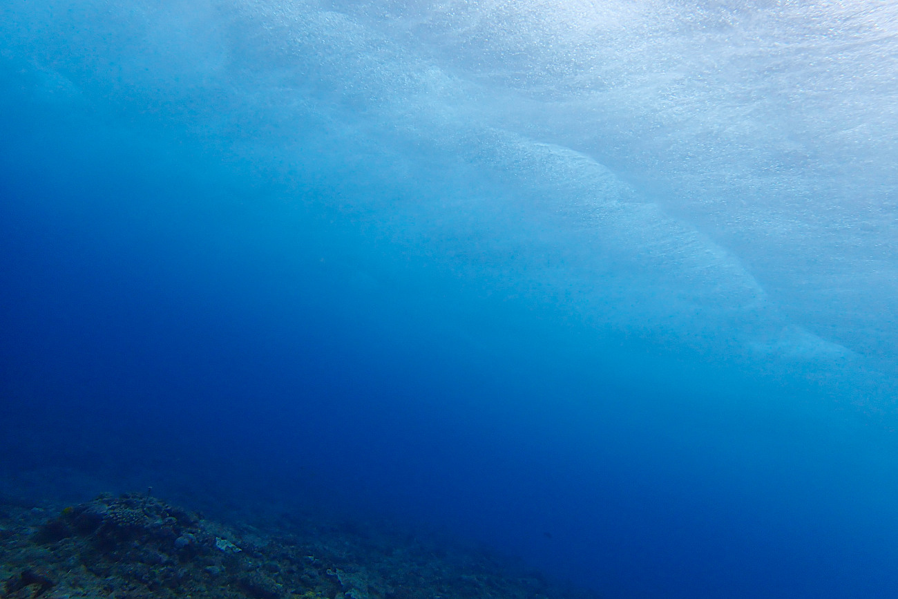 突然のスコール